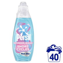 Load image into Gallery viewer, Persil Wonder Sensitive Non Bio Liquid Detergent Quick Wash 1.08L (40W), 8 Pack