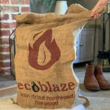 Load image into Gallery viewer, Ecoblaze Kiln Dried Hardwood Firewood Logs 50L for Wood Burner &amp; Pizza Oven