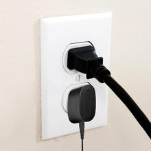 Load image into Gallery viewer, FX Multicoloured Dual USB Mains Charger 2.4 AMP Plug (EU), Black