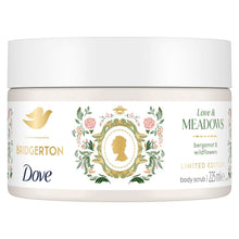Load image into Gallery viewer, Dove Bridgerton Limited Edition Body Scrub Love &amp; Meadows Exfoliator 225ml, 4pk