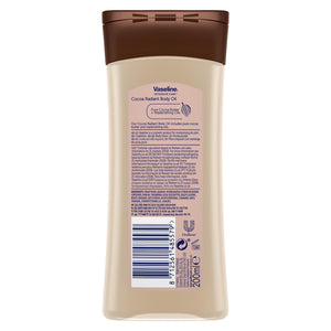 Vaseline Body Gel Oil Intensive Care Cocoa Radiant Pure Cocoa Butter 200ml, 3pk