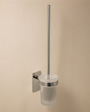 Load image into Gallery viewer, COSMIC Toilet brush holder Light grey Adhesive Measures 38.5 x 11 x 8 cm