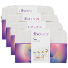 Load image into Gallery viewer, Dove Discover Deodorant, Lotion &amp; Bodywash 4Pcs Gift Set for Her with Beauty Bag