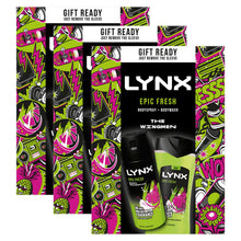 Load image into Gallery viewer, Lynx Epic Fresh THE WINGMEN Body Spray &amp; Body Wash Duo Gift Set for Him