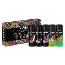 Load image into Gallery viewer, Lynx IT'S GAME TIME 48H Protection Body Spray Collection 5 Pcs Gift Set for Him