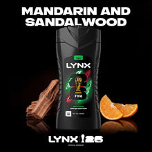 Load image into Gallery viewer, Lynx Africa 12-H Refreshing Fragrance Shower Gel Body Wash for Men, 6x225ml