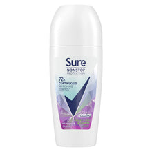 Load image into Gallery viewer, Sure Women Nonstop Protection Anti-Perspirant Roll On Acai &amp; Jasmine 50ml, 6Pack