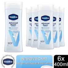 Load image into Gallery viewer, Vaseline Intensive Care Body Lotion, Advanced Repair, 6 Pack, 400ml