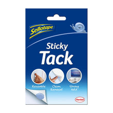 Load image into Gallery viewer, 5x Sellotape Sticky Tack for Home &amp; Office, Reusable Blue Tack Adhesive, 45g