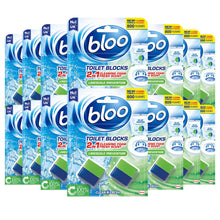 Load image into Gallery viewer, Bloo Toilet Rim Blocks Limescale Prevention with 2in1 Cleaning Foam 14 Pack