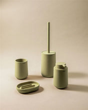 Load image into Gallery viewer, COSMIC Saona Resin Soap Dispenser 350ML, Soft Touch, Countertop, Olive Color