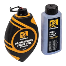 Load image into Gallery viewer, Roughneck ROU43070 Rapid Rewind Chalk Line Reel Set - 30m/100'