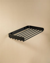 Load image into Gallery viewer, COSMIC Shower Basket Black 20x12x2.5 cm | Matte Finish | Screw Mount