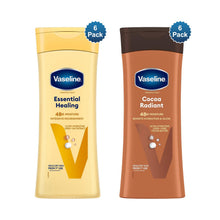 Load image into Gallery viewer, Vaseline Intensive Care Body Lotion Essential Healing &amp; Cocoa Radiant 400ml, 6Pk