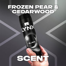 Load image into Gallery viewer, Lynx Black Duo Gift Set - Body Spray &amp; Bodywash Daily Freshness Grooming Kit