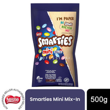 Load image into Gallery viewer, Smarties Mini Pieces (Mix-In) Milk Chocolate Sweets Pouch 500g