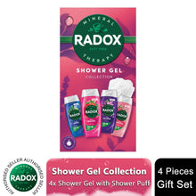 Load image into Gallery viewer, Radox Shower Gel Bundle Collection - Feel Uplifted, Relaxed, Radiant &amp; Awake