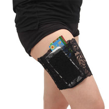 Load image into Gallery viewer, Unisex Elastic Anti-Chafing Thigh Band or Women's Lace Thigh Band with Pocket
