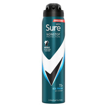 Load image into Gallery viewer, Sure Men Antiperspirant 72H Nonstop Protection Invisible Ice Advance Deo, 6x250ml
