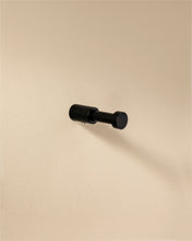 Load image into Gallery viewer, COSMIC Hook Black Matte Installation with Screws Measures 20 x 6.5 x 5.1 cm