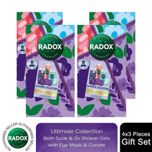 Load image into Gallery viewer, Radox Ultimate Collection 3 Pieces Gift Set for Her with Eye Mask &amp; Candle