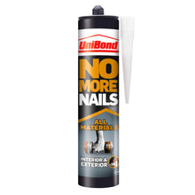 Load image into Gallery viewer, UniBond No More Nails All Materials Quick Drying Cartridge 390g, 4 Pack