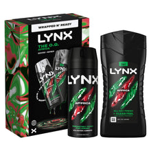 Load image into Gallery viewer, Lynx Africa Gift Set The O.G. Duo Body Spray &amp; Bodywash Classic Masculine Scent