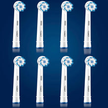 Load image into Gallery viewer, Oral-B Sensi Clean Power Toothbrush Refill Heads, Pack of 8