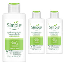 Load image into Gallery viewer, Simple Kind to Skin Hydrating Moisturiser Light or Rich 50ml/125ml, 3 or 6 Pack
