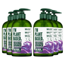 Load image into Gallery viewer, Original Source Hand Wash I'm Plant Based Lavender and Rosemary 335ml, 6 Pack
