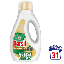 Load image into Gallery viewer, Persil Ultimate Liquid Detergent Active Clean Stain Removal 31 Washes 837ml, 3pk
