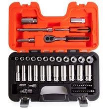 Load image into Gallery viewer, BAHCO S330L SOCKET SET 53PC MM 1/4&amp;3/8SD DEEP