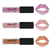 Load image into Gallery viewer, Nude Matte Lipstick Set Waterproof Long Lasting Liquid Lip Gloss 6 Shades Kit