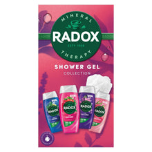 Load image into Gallery viewer, Radox Shower Gel Bundle Collection - Feel Uplifted, Relaxed, Radiant &amp; Awake