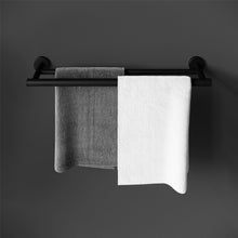 Load image into Gallery viewer, COSMIC Architect Double Towel Rack | Black | Wall Mount | Metal Design