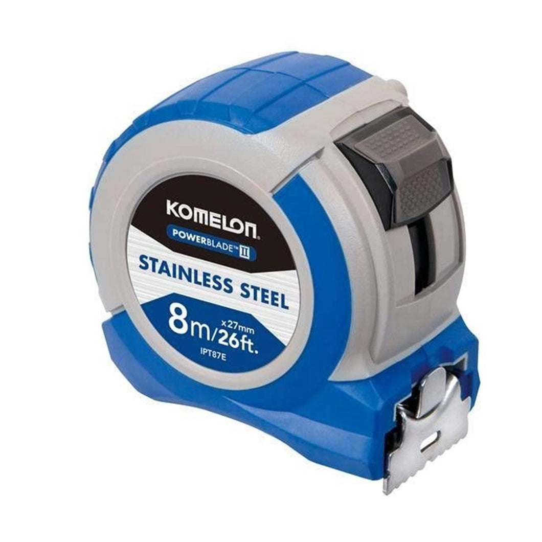 Stainless Steel PowerBlade� Pocket Tape 8m/26ft (Width 27mm)