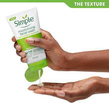 Load image into Gallery viewer, 2x150ml Simple Kind to Skin Moisturising/Purifying FacialWash for Sensitive Skin
