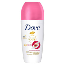 Load image into Gallery viewer, Dove Roll On Deo Go Fresh Pomegranate 72H Lasting Women's Anti-Perspirant, 50ml