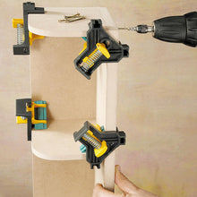Load image into Gallery viewer, Wolfcraft Project Set for Right-Angle Clamping 4x ES 22 Corner Clamp, 10-22 mm