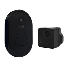 Load image into Gallery viewer, Aquarius Wireless Wifi Smart Home Security Camera Realtime Video Doorbell, Black