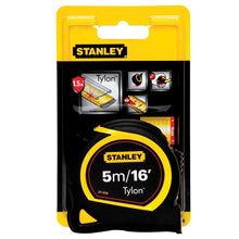 Load image into Gallery viewer, Stanley Measure Tape Tylon Pocket Tape 5m/16ft STA030696N(Width 19mm) - Carded