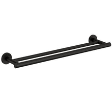 Load image into Gallery viewer, COSMIC Architect Double Towel Rack | Black | Wall Mount | Metal Design