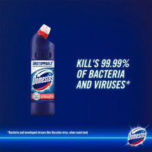 Load image into Gallery viewer, Domestos Toilet Bleach Blue 750ml Pack of 3-481001