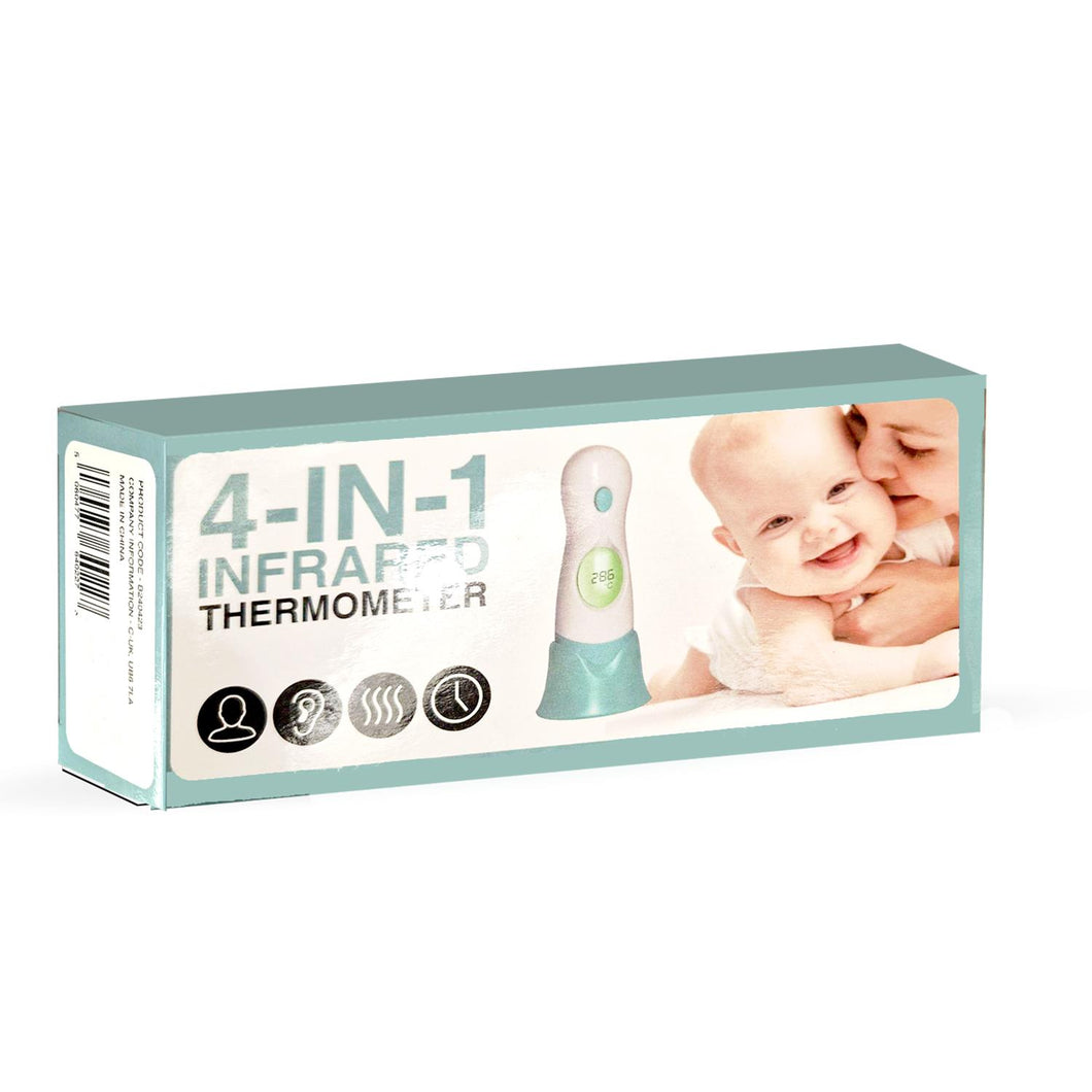 Kingavon 4in1 Infrared Thermometer Compact & Easy to Use Suitable for Kids