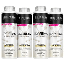Load image into Gallery viewer, John Frieda Pro Filler+ Thickening Fine Hair Shampoo &amp; Conditioner Silicon-Free