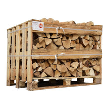 Load image into Gallery viewer, Ecoblaze Ash Kiln Dried 1m³ Crate Firewood Logs for Wood Burner &amp; Pizza Oven