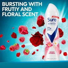 Load image into Gallery viewer, Sure Women Antiperspirant 72H Nonstop Protection Bright Bouquet Deodorant, 3x250ml