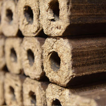 Load image into Gallery viewer, Ecoblaze Pini-Kay Wood 24 Briquettes 2x10 Kg Bag for Wood Burners &amp; Pizza Oven