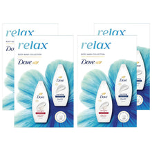 Load image into Gallery viewer, Dove Relax Duo Body Wash , Velvet Glow &amp; Nourishing, Gentle &amp; Moisturising Set