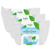 Load image into Gallery viewer, Simple Skin Hydrating Collection 3 Pieces Gift Set for Her with Wash Bag